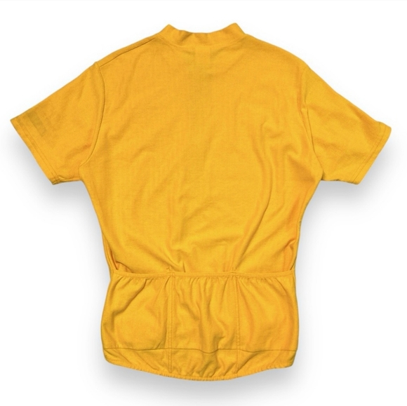 CANNONDALE Yellow Half-Zip Cycling Jersey VINTAGE - Picture 2 of 5